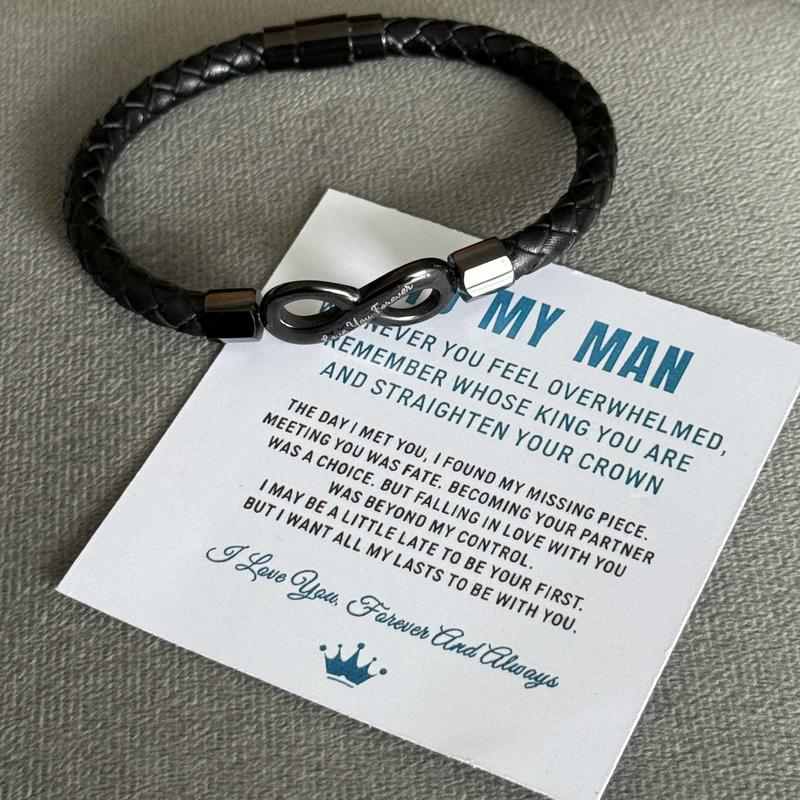 To My Man – Infinity Bracelet