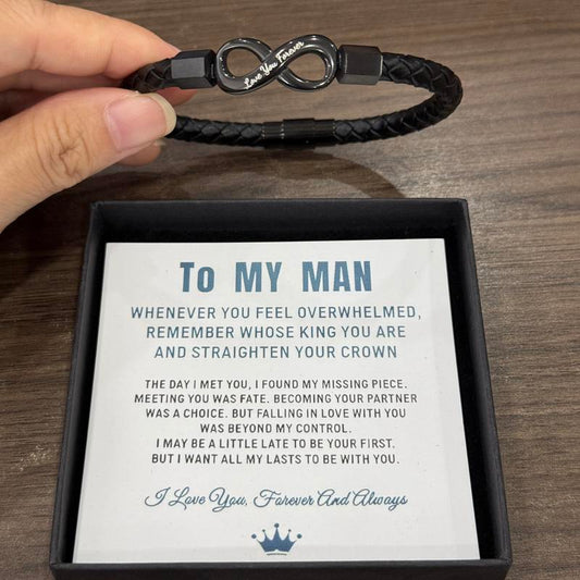 To My Man – Infinity Bracelet