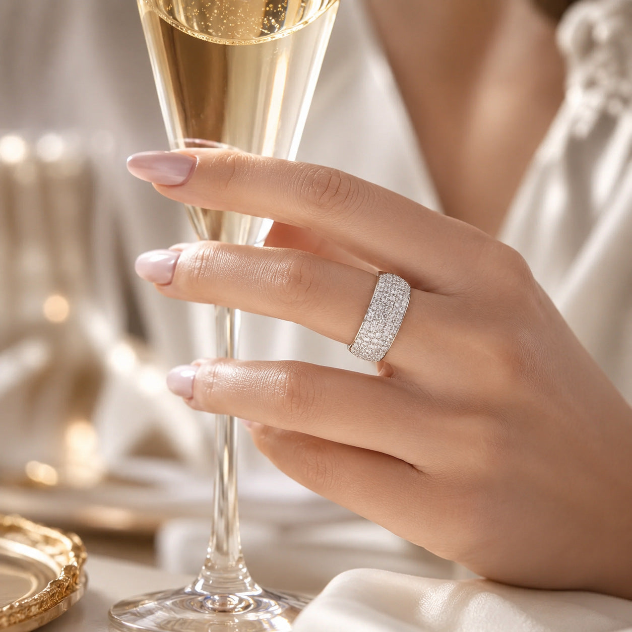 Pavé Ring Cover (Oura Ring 5)